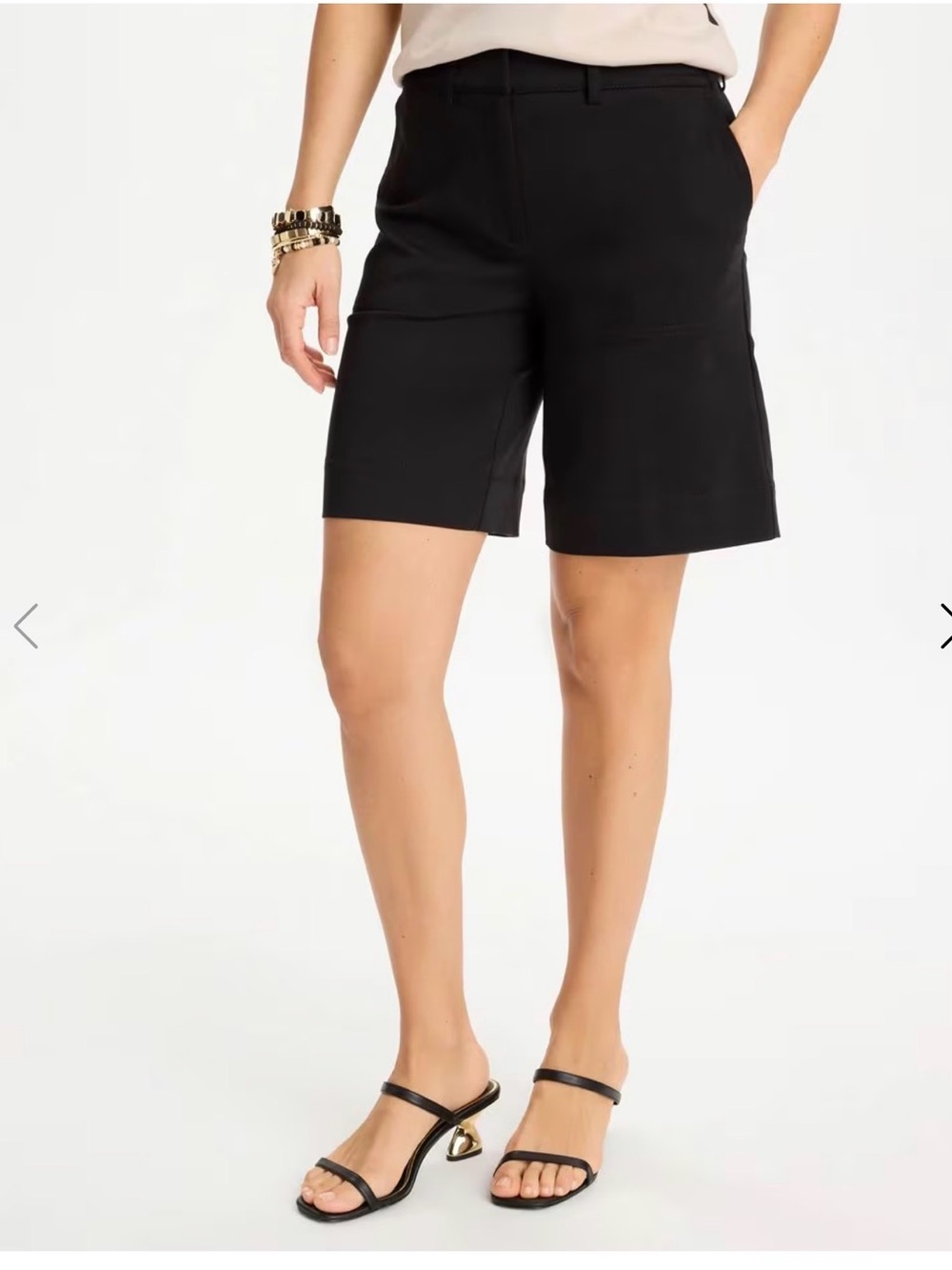 Classiques Entier Dark Navy Tailored Shorts